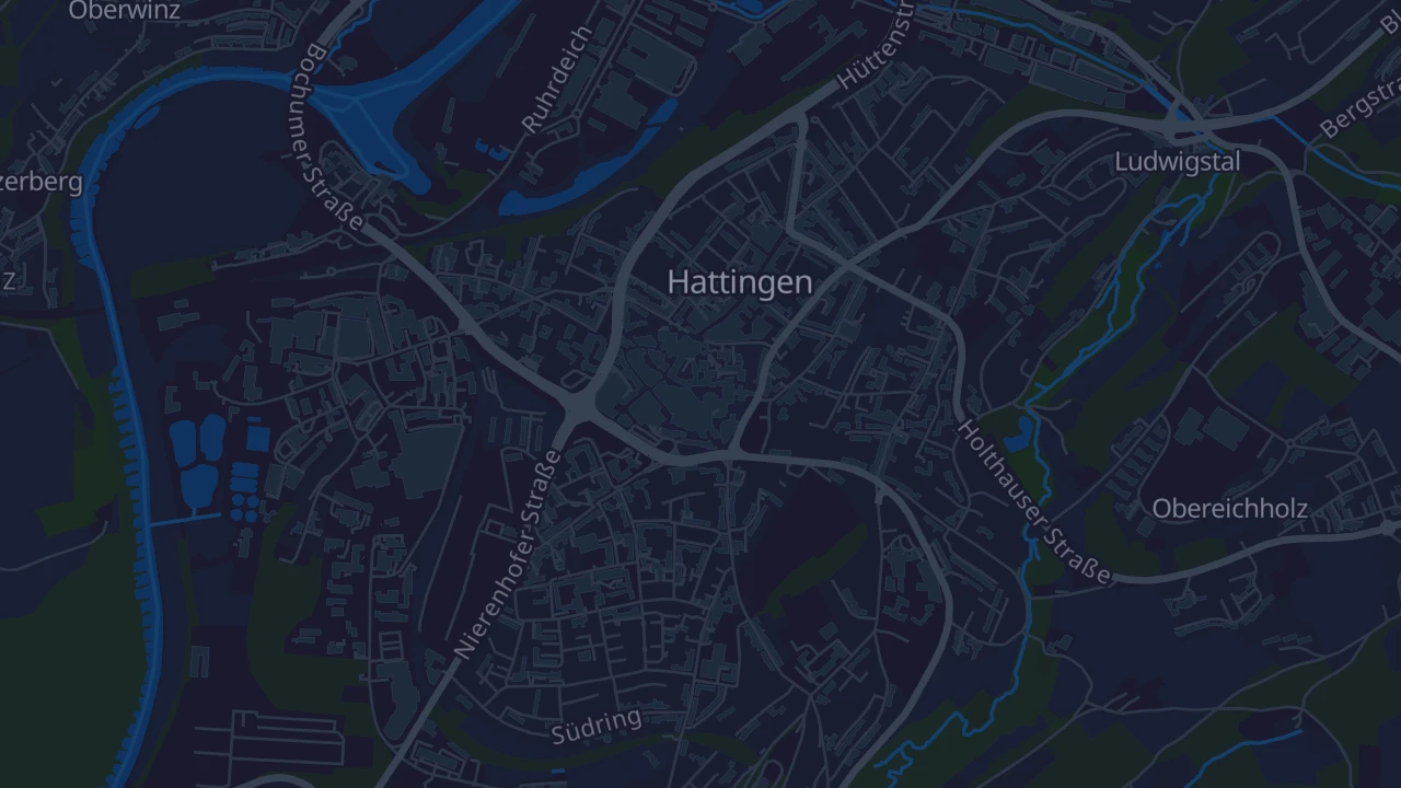 Karte von Hattingen
