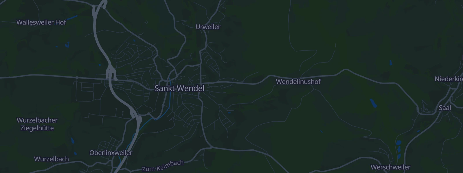 Karte von Sankt Wendel
