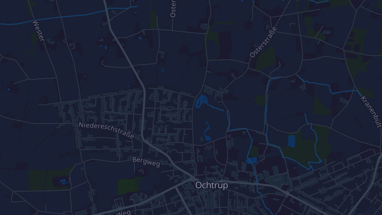 Karte von Ochtrup