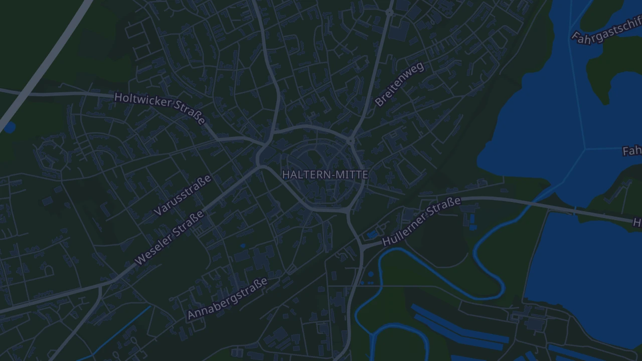 Karte von Haltern am See