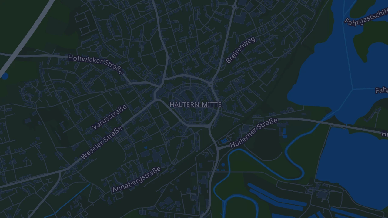 Karte von Haltern am See