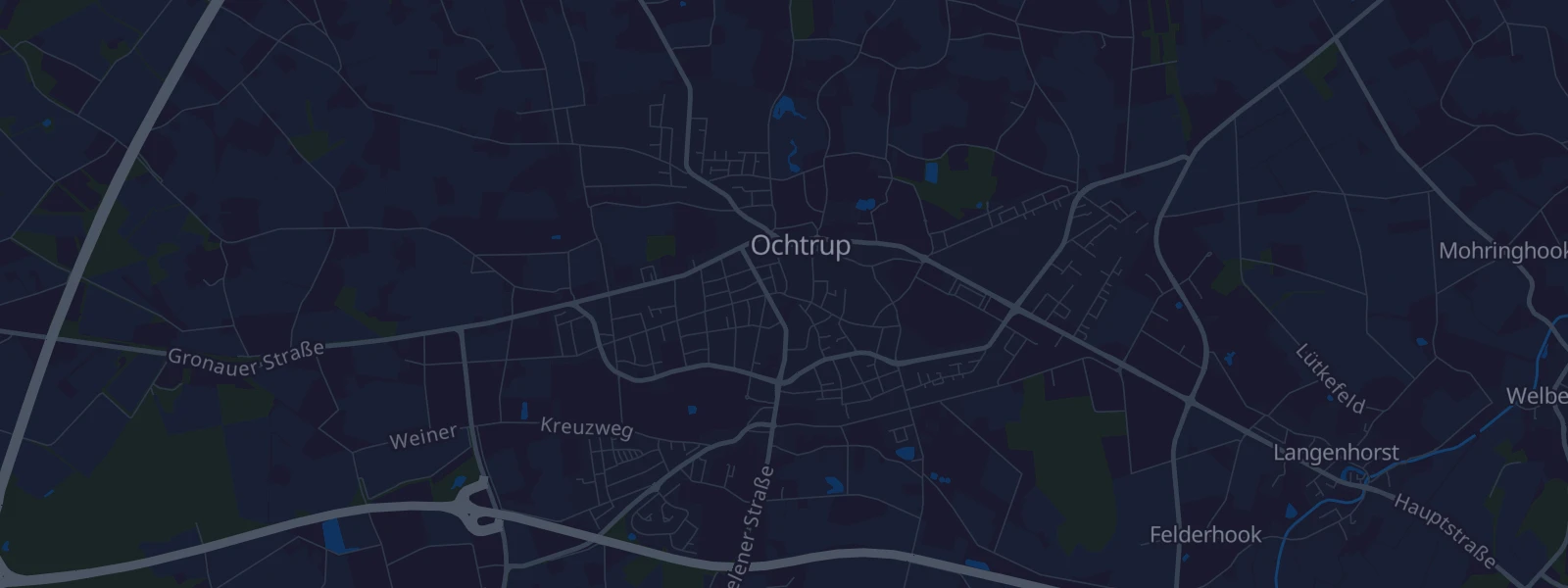 Karte von Ochtrup