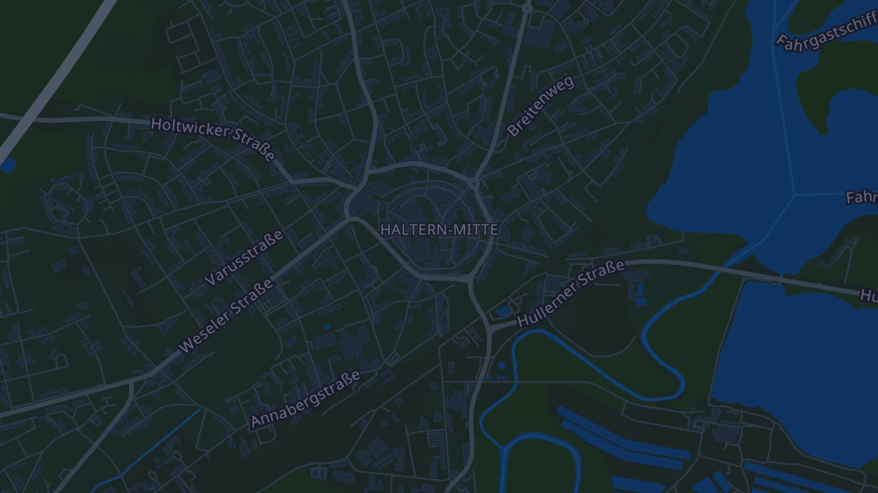 Karte von Haltern am See