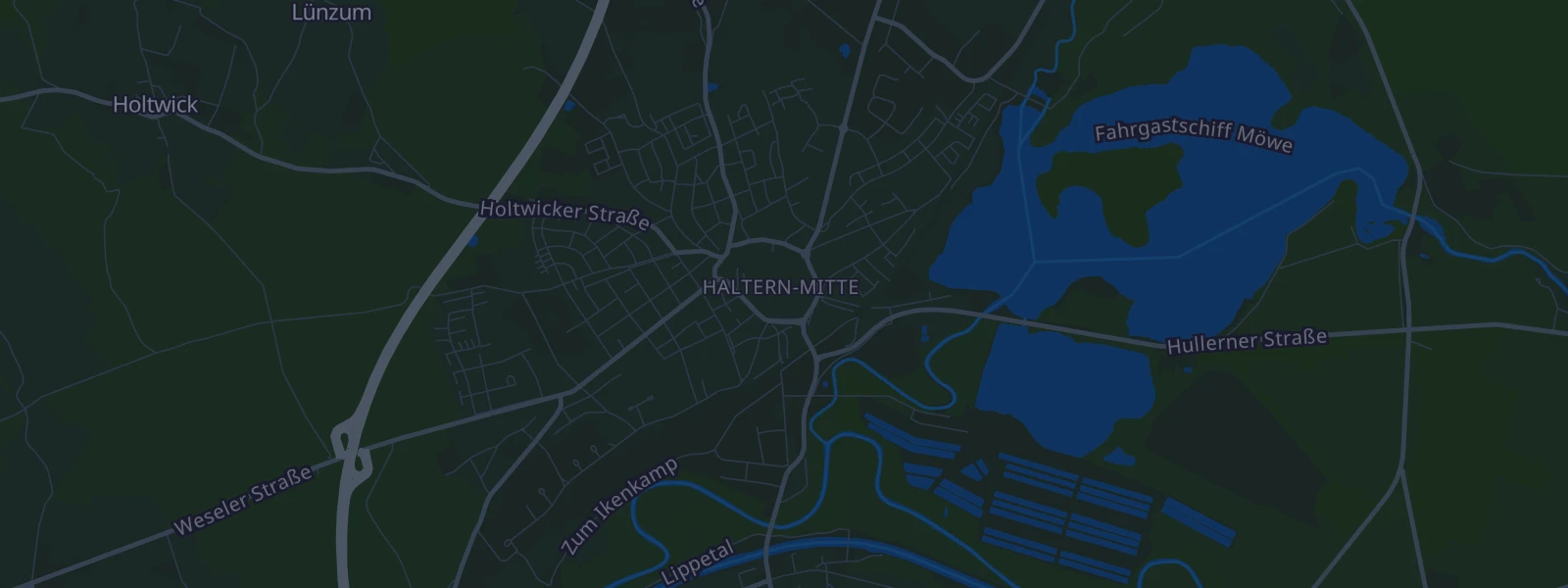 Karte von Haltern am See