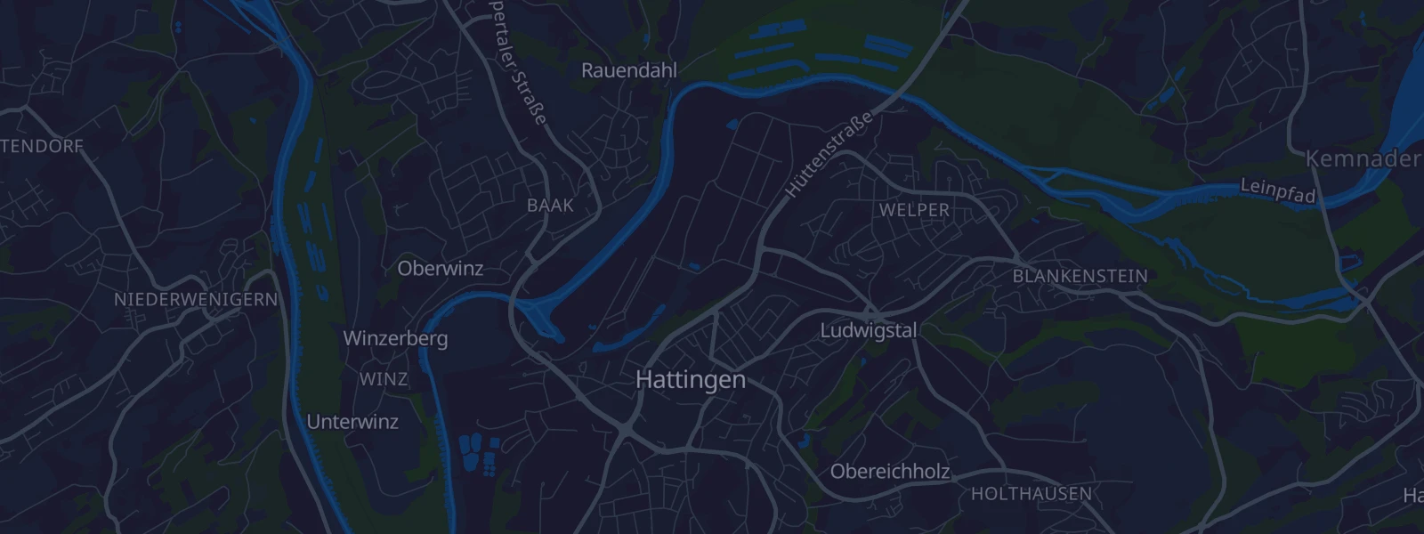 Karte von Hattingen