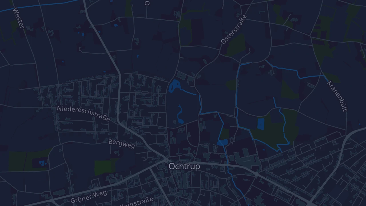 Karte von Ochtrup