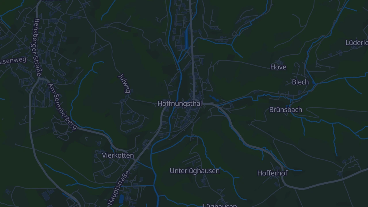 Karte von Rösrath