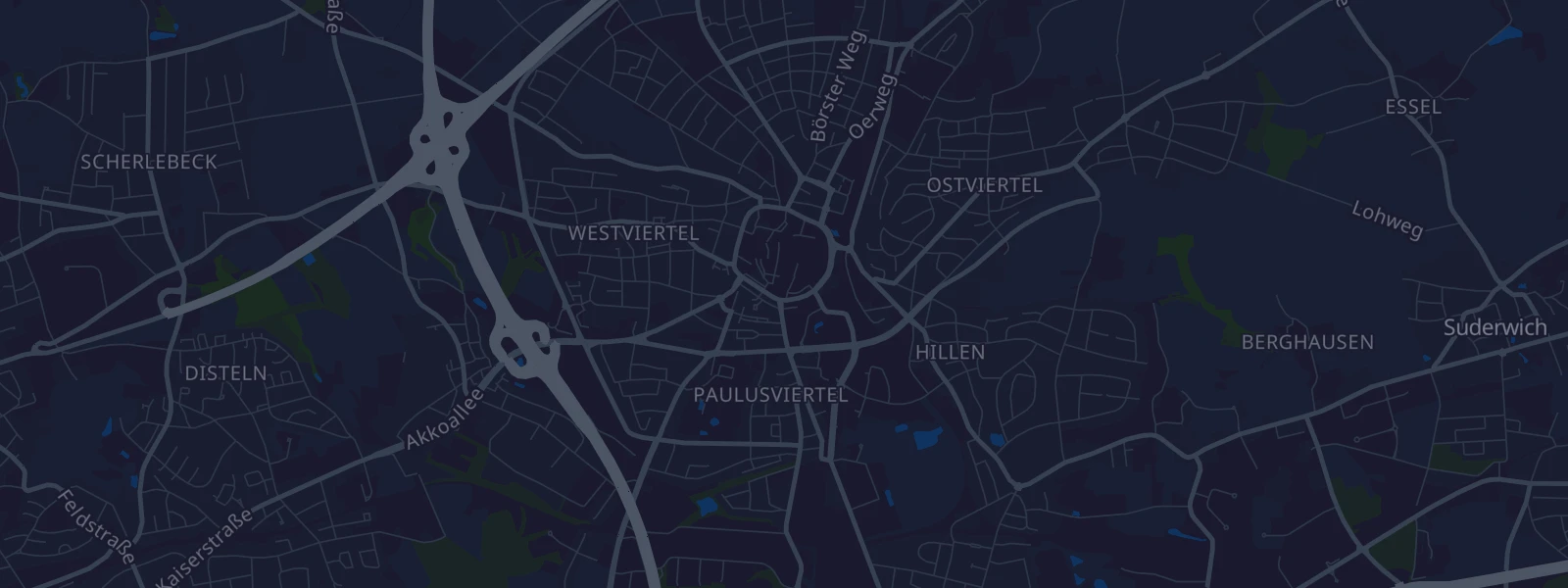 Karte von Recklinghausen