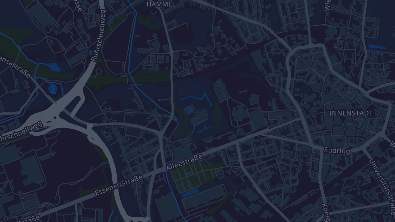 Karte von Bochum