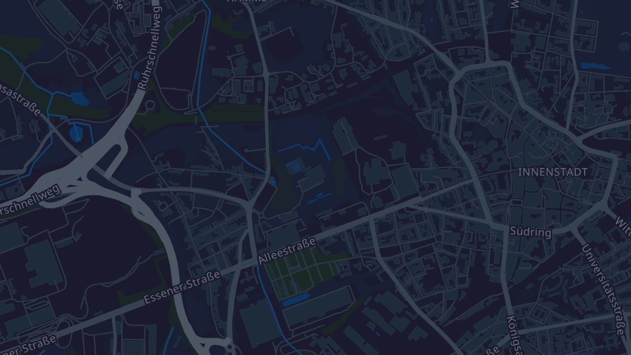 Karte von Bochum