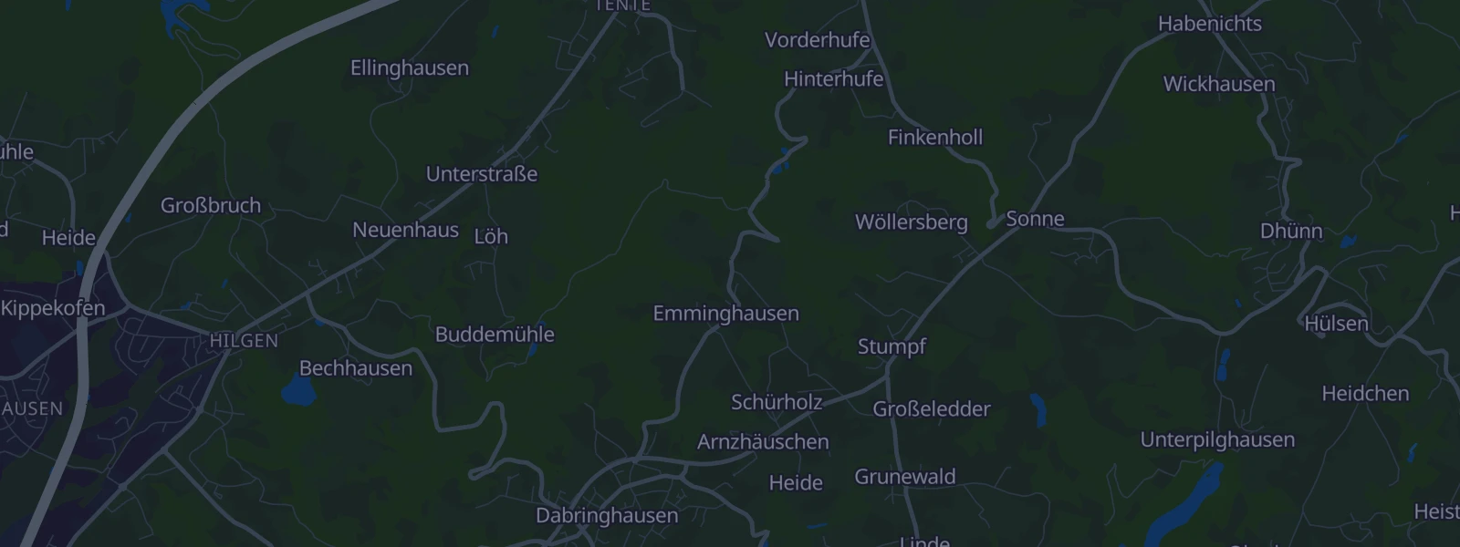 Karte von Wermelskirchen