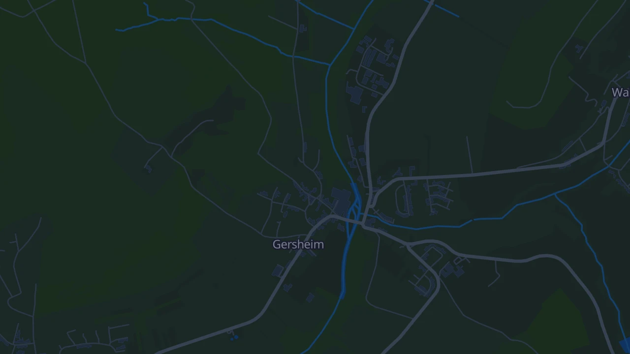 Karte von Gersheim
