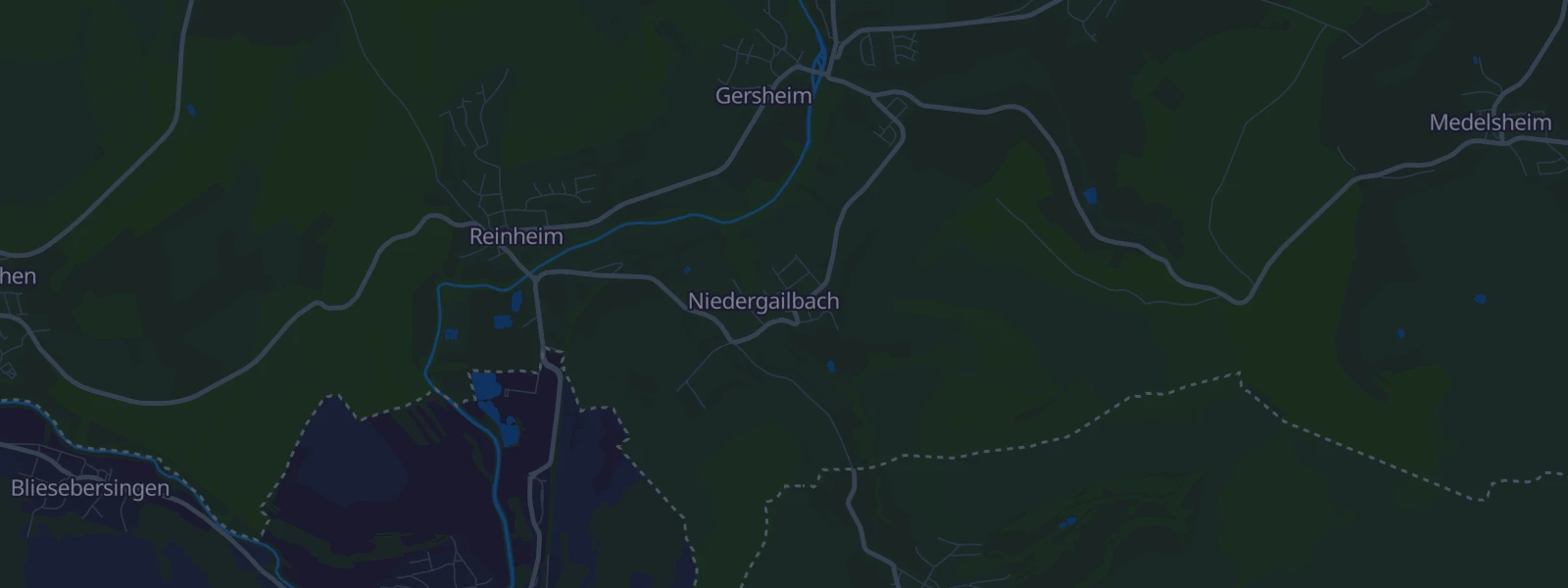 Karte von Niedergailbach