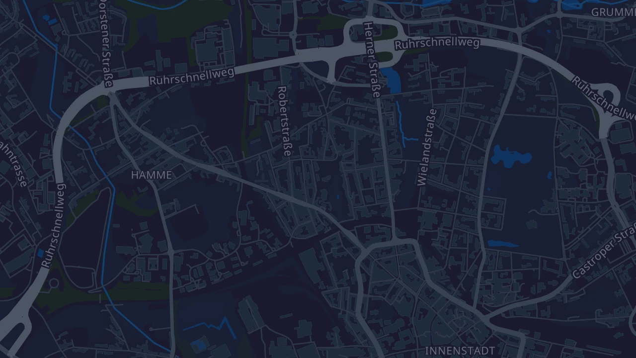 Karte von Bochum