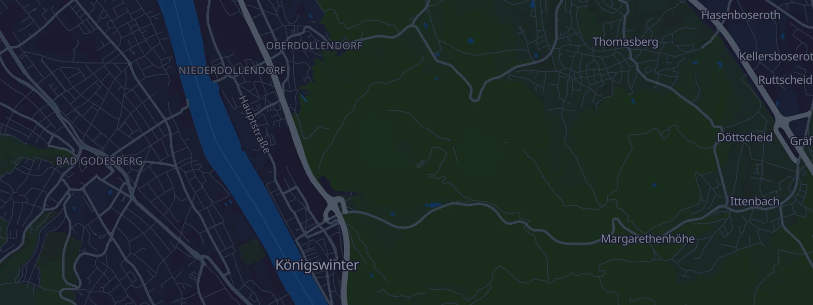 Karte von Königswinter