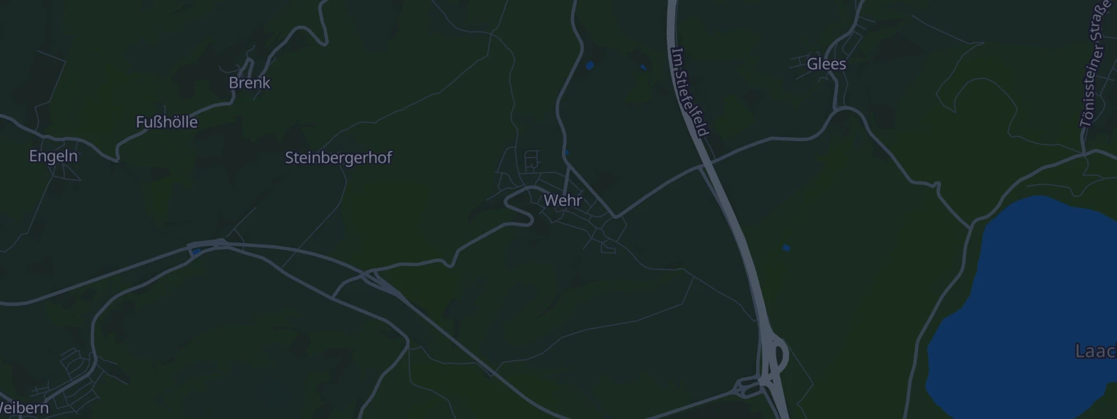 Karte von Wehr