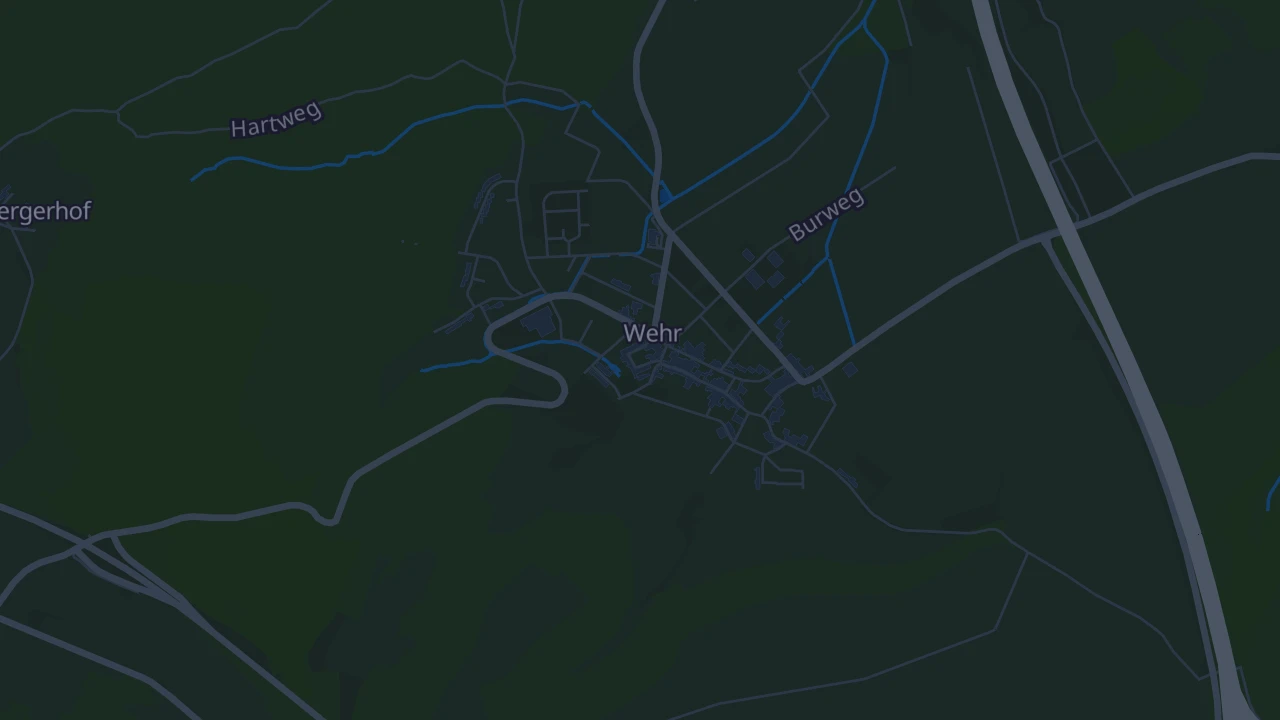 Karte von Wehr