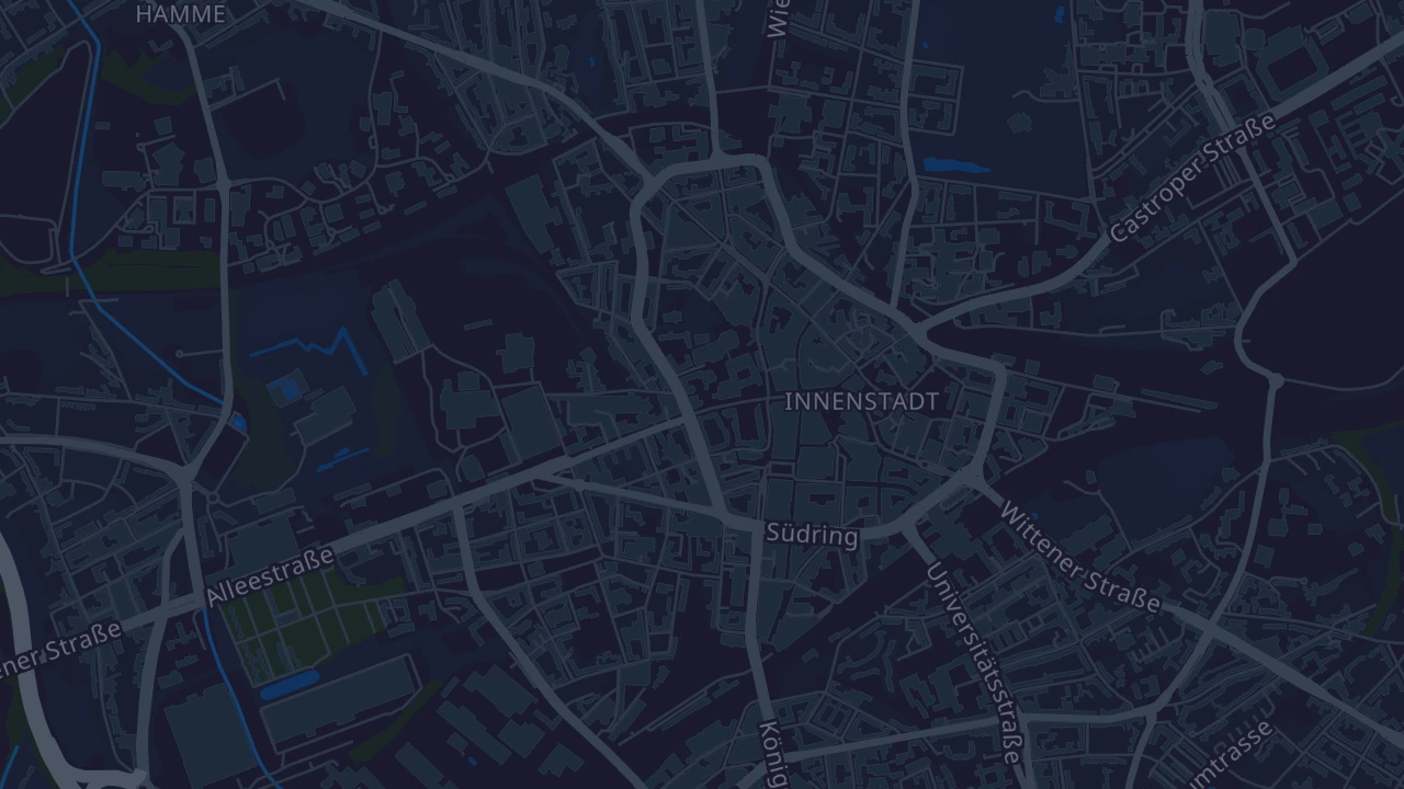 Karte von Bochum