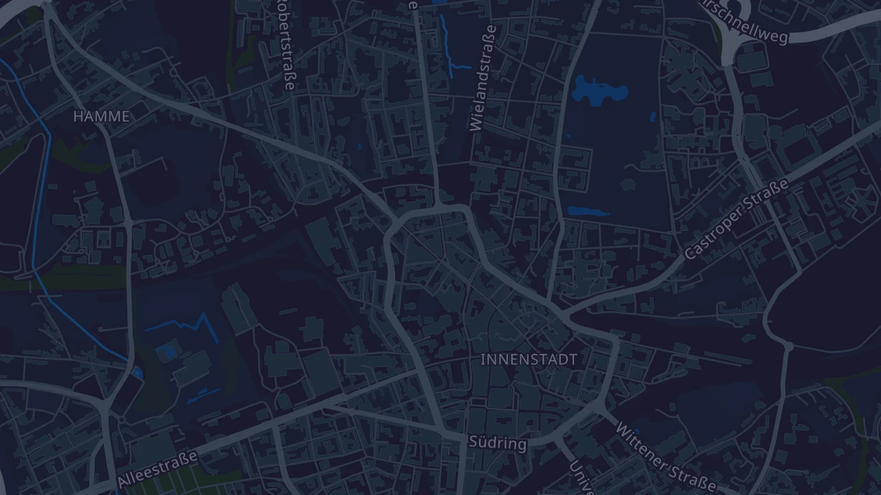 Karte von Bochum
