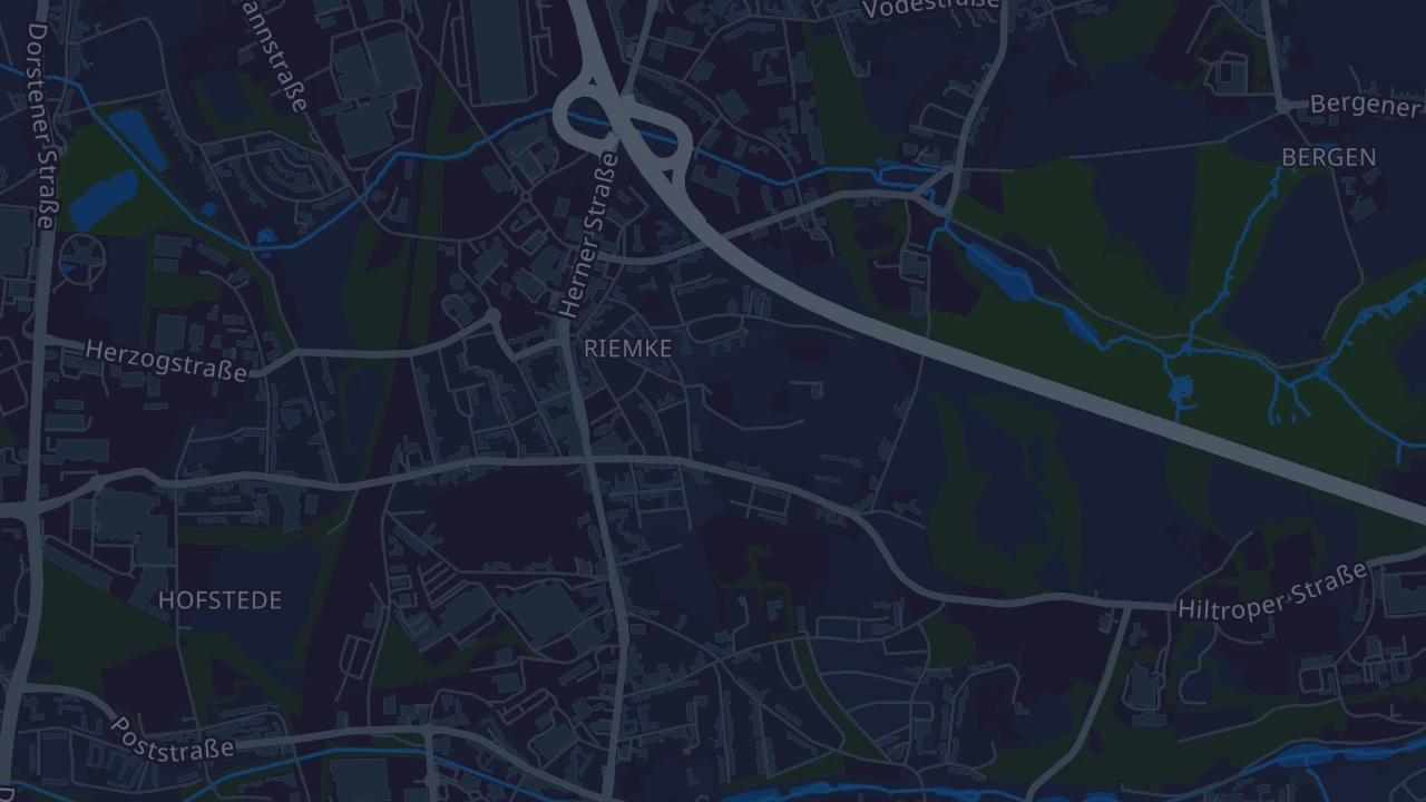 Karte von Bochum
