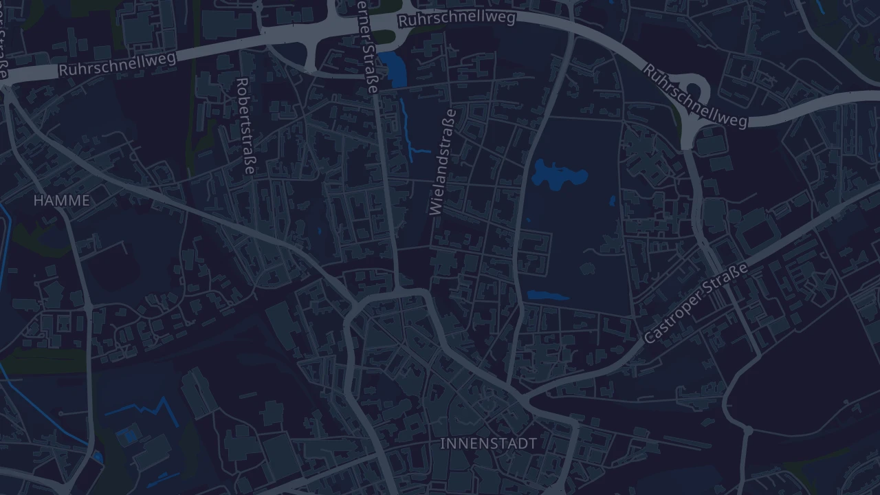Karte von Bochum