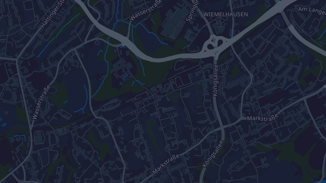 Karte von Bochum
