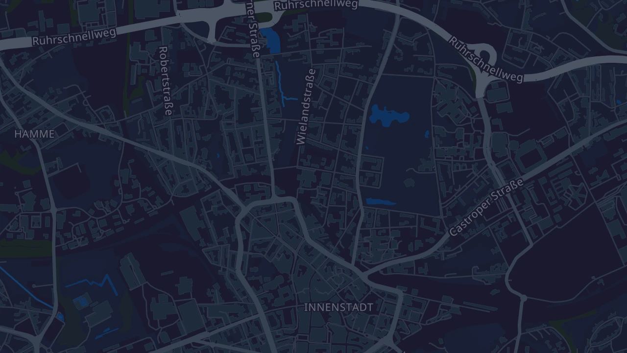 Karte von Bochum