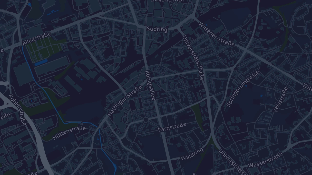 Karte von Bochum