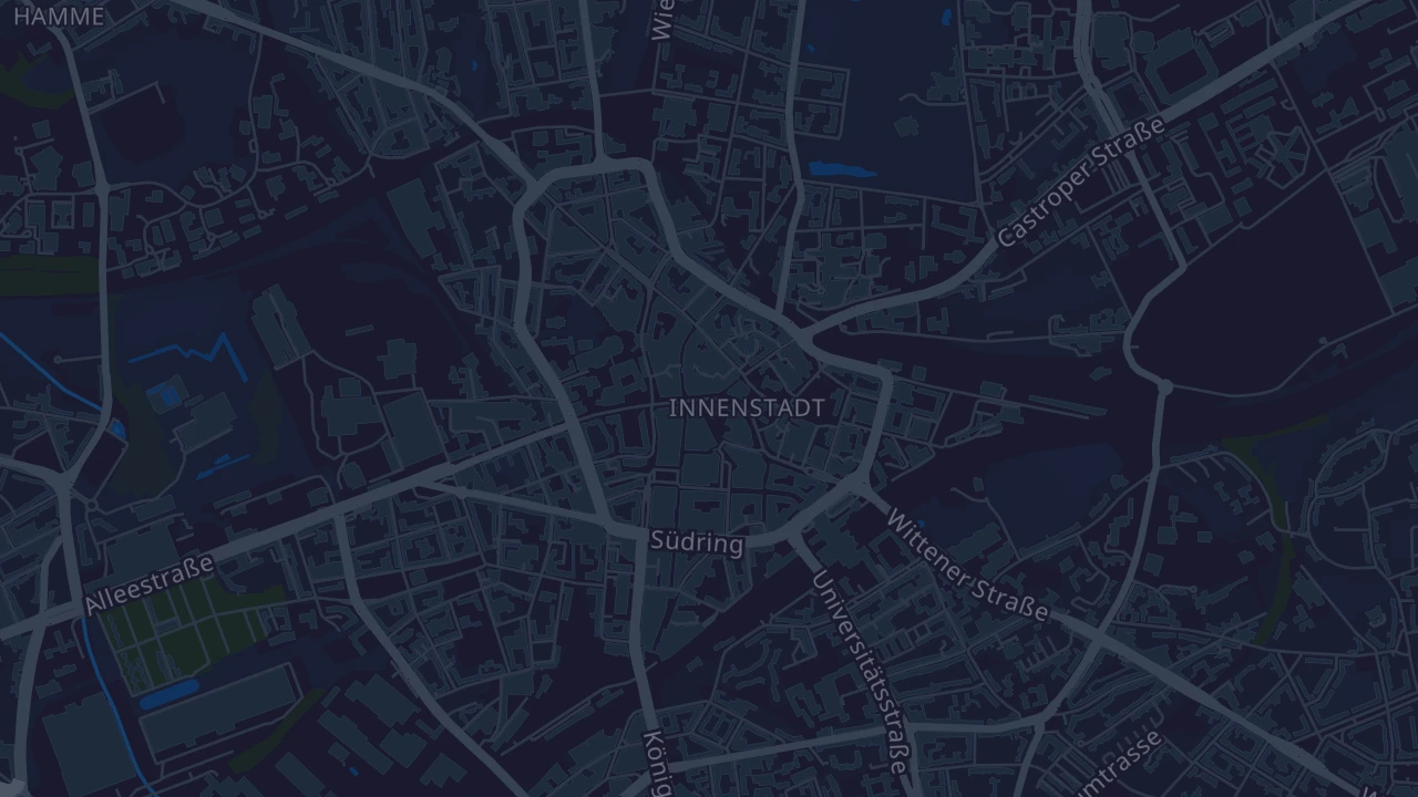Karte von Bochum