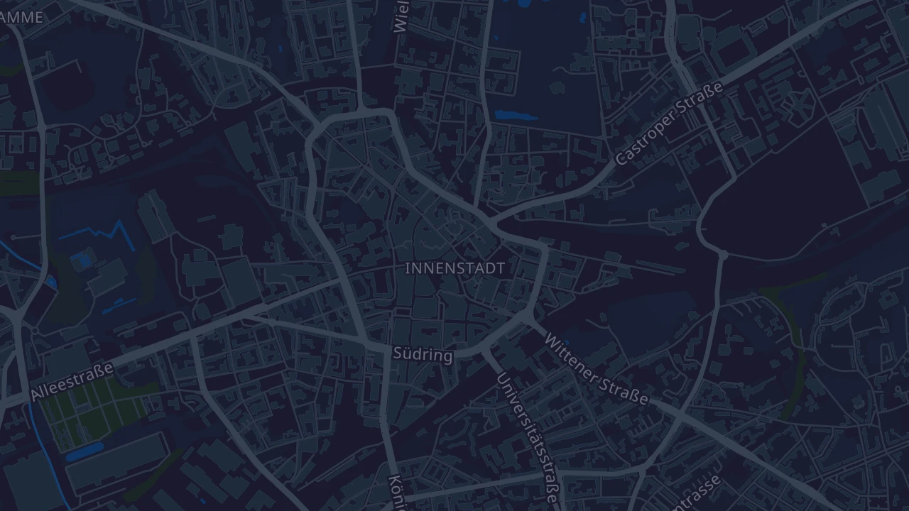 Karte von Bochum