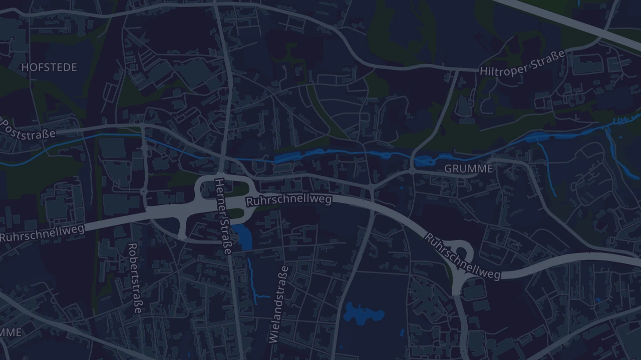 Karte von Bochum