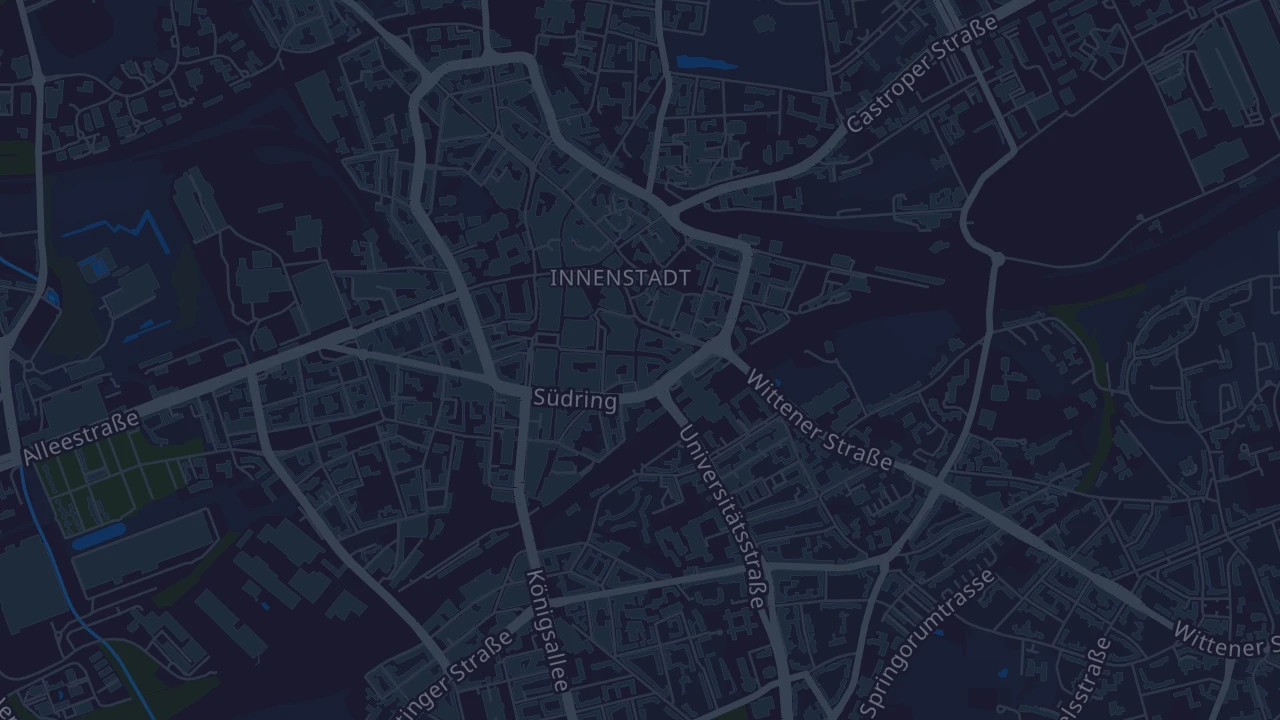 Karte von Bochum