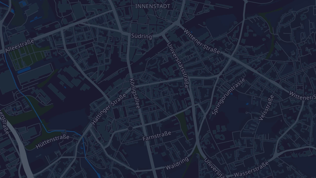 Karte von Bochum