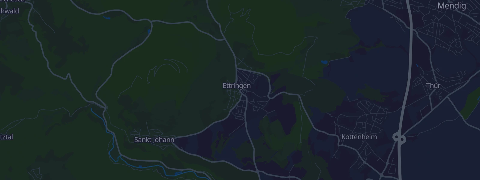 Karte von Ettringen