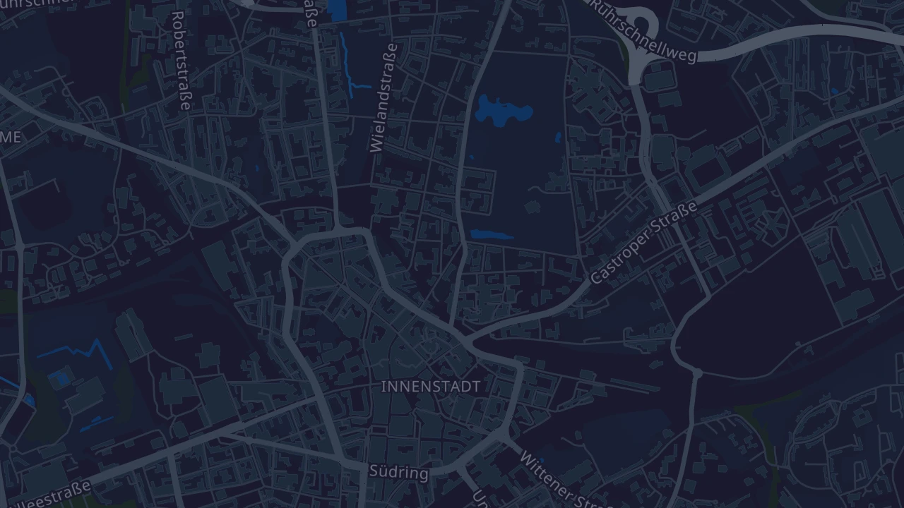 Karte von Bochum