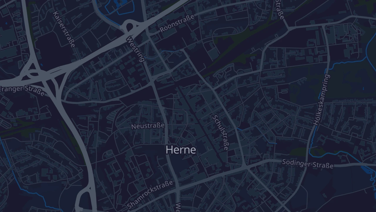 Karte von Herne