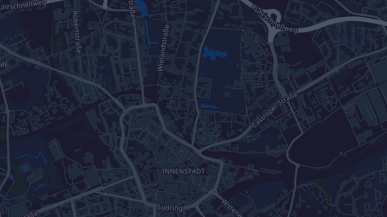 Karte von Bochum