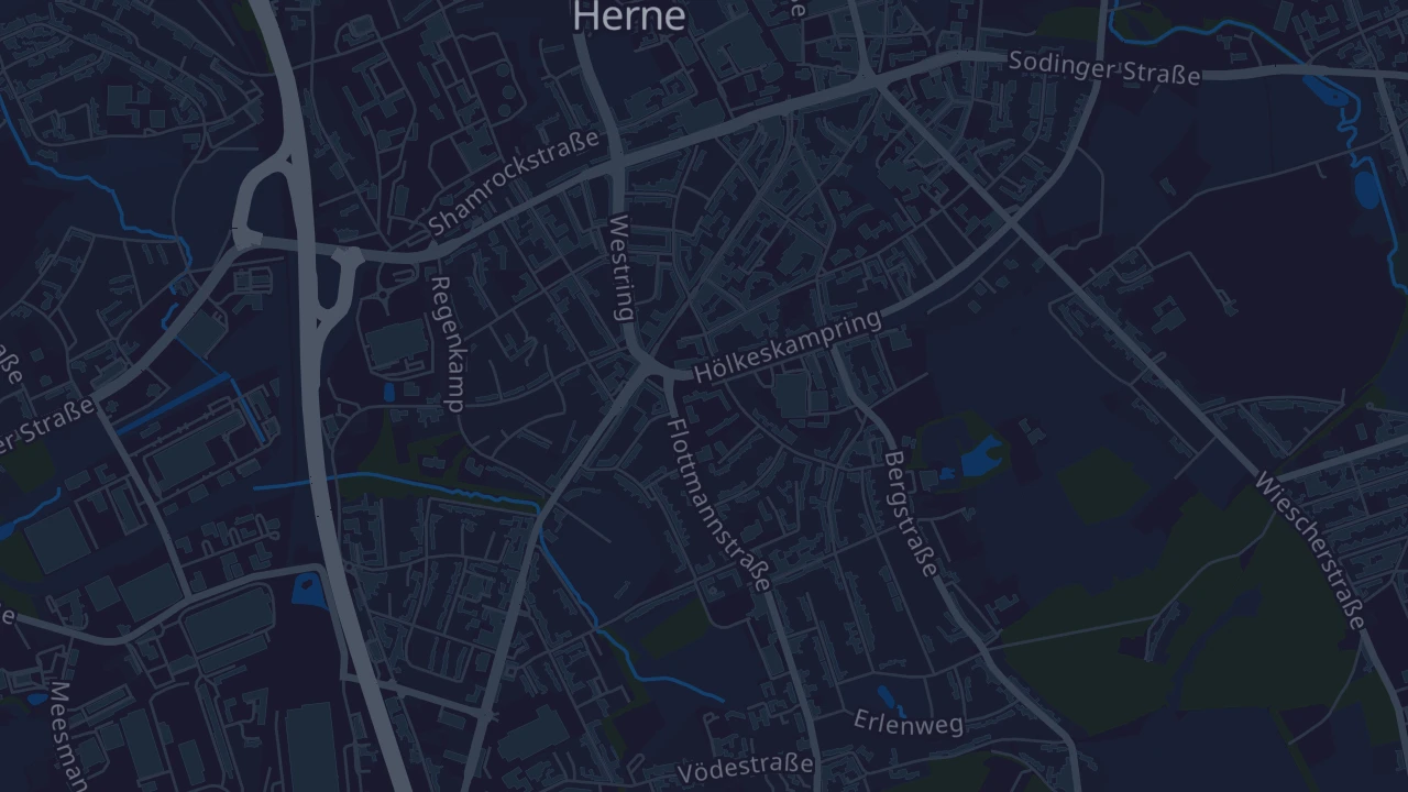Karte von Herne