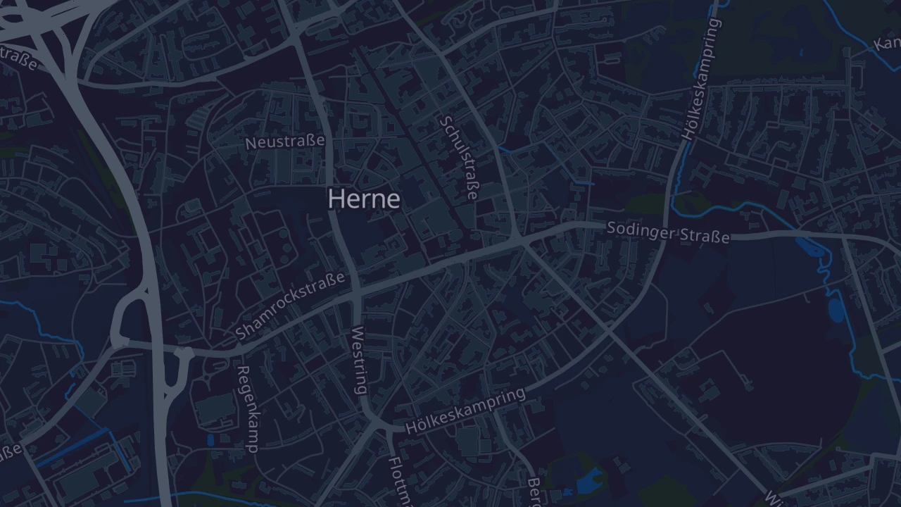 Karte von Herne