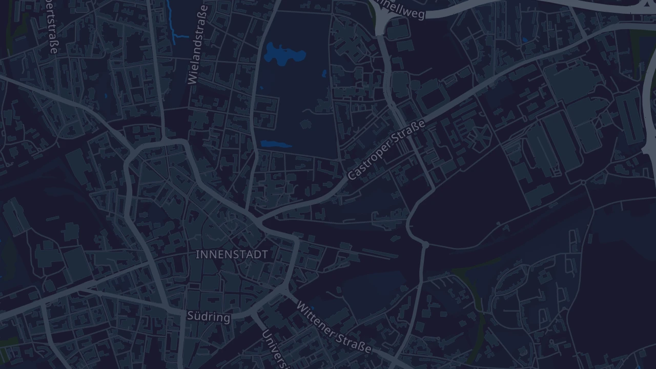 Karte von Bochum