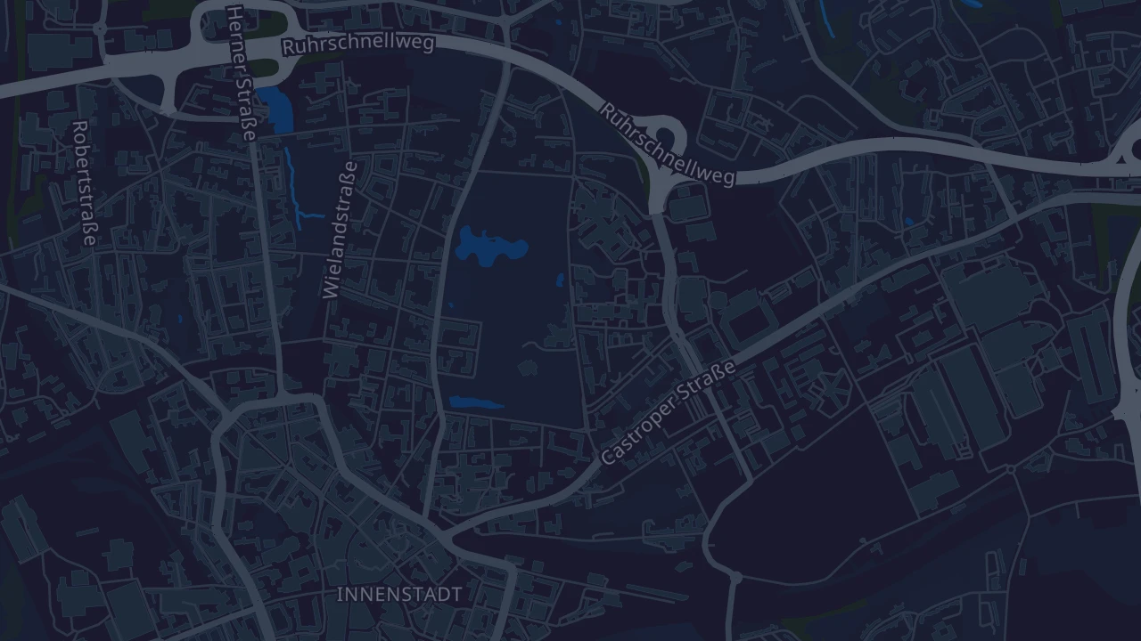 Karte von Bochum