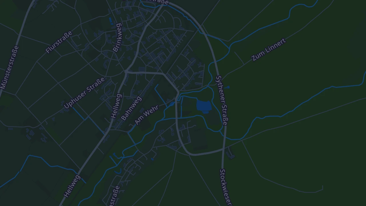 Karte von Haltern am See