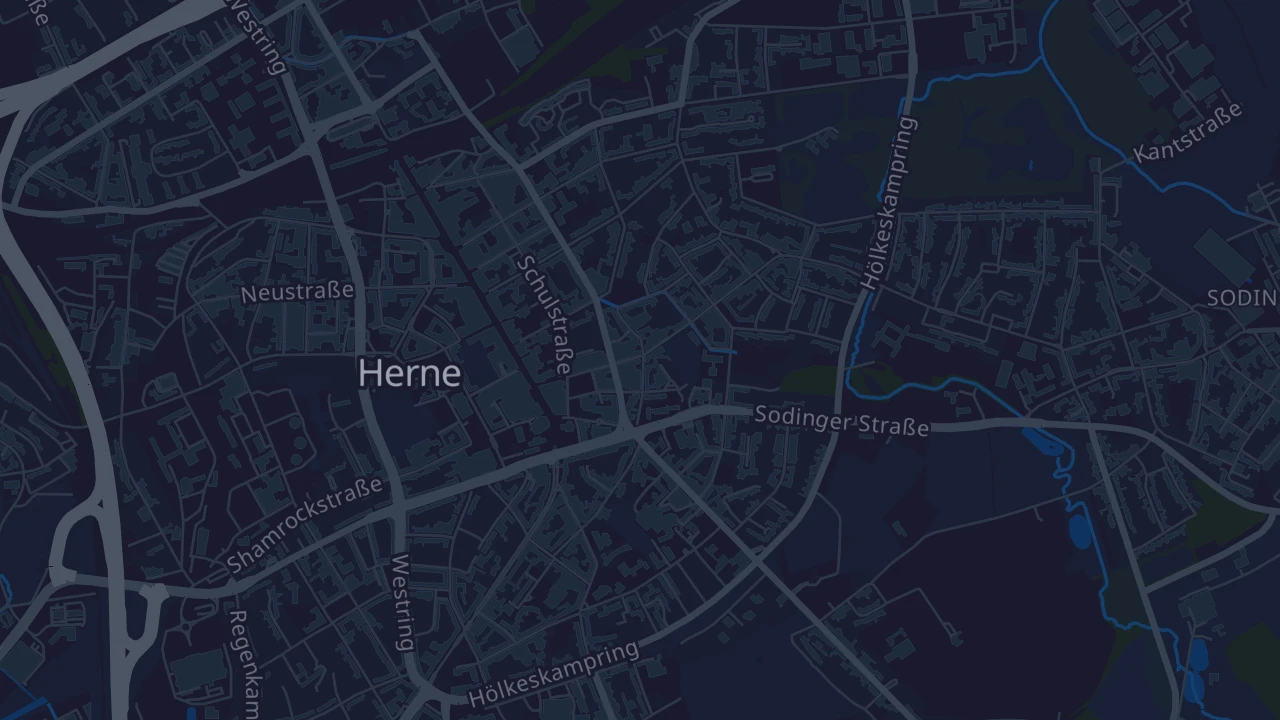 Karte von Herne
