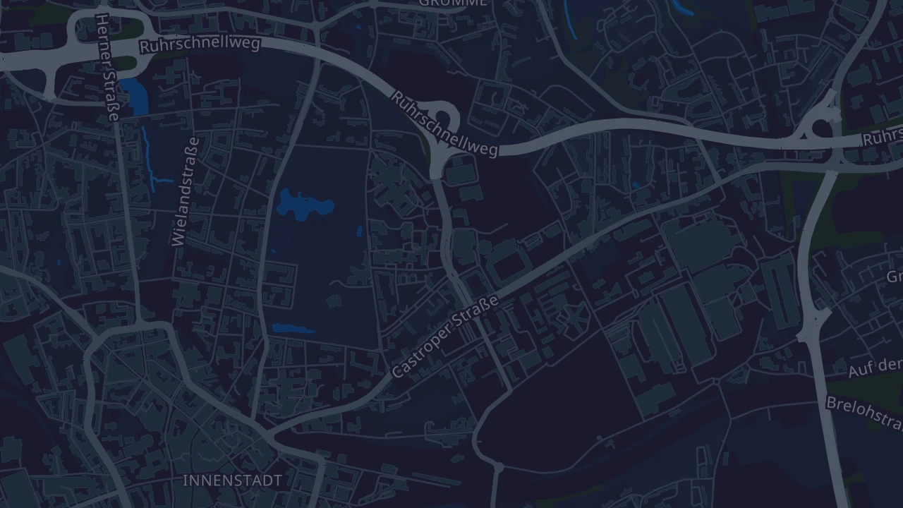 Karte von Bochum