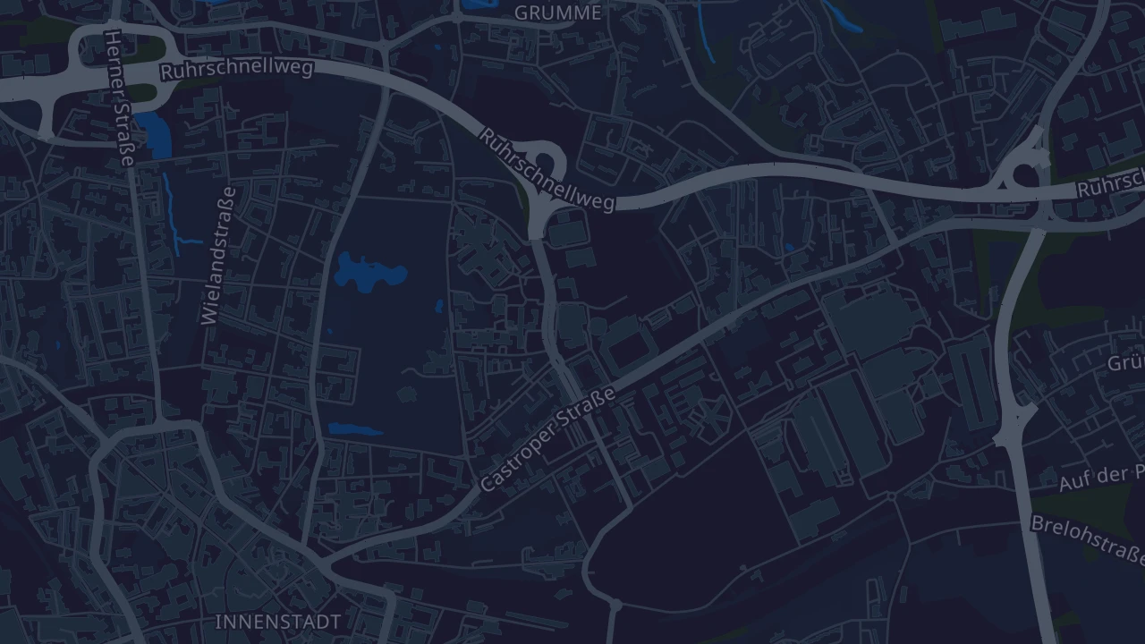 Karte von Bochum
