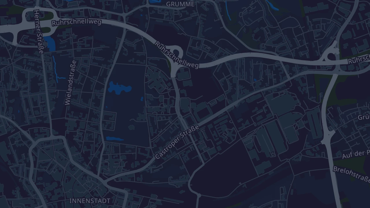 Karte von Bochum