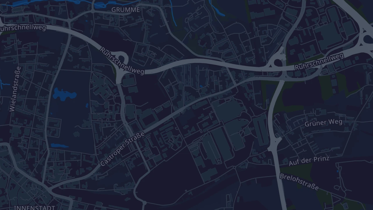 Karte von Bochum
