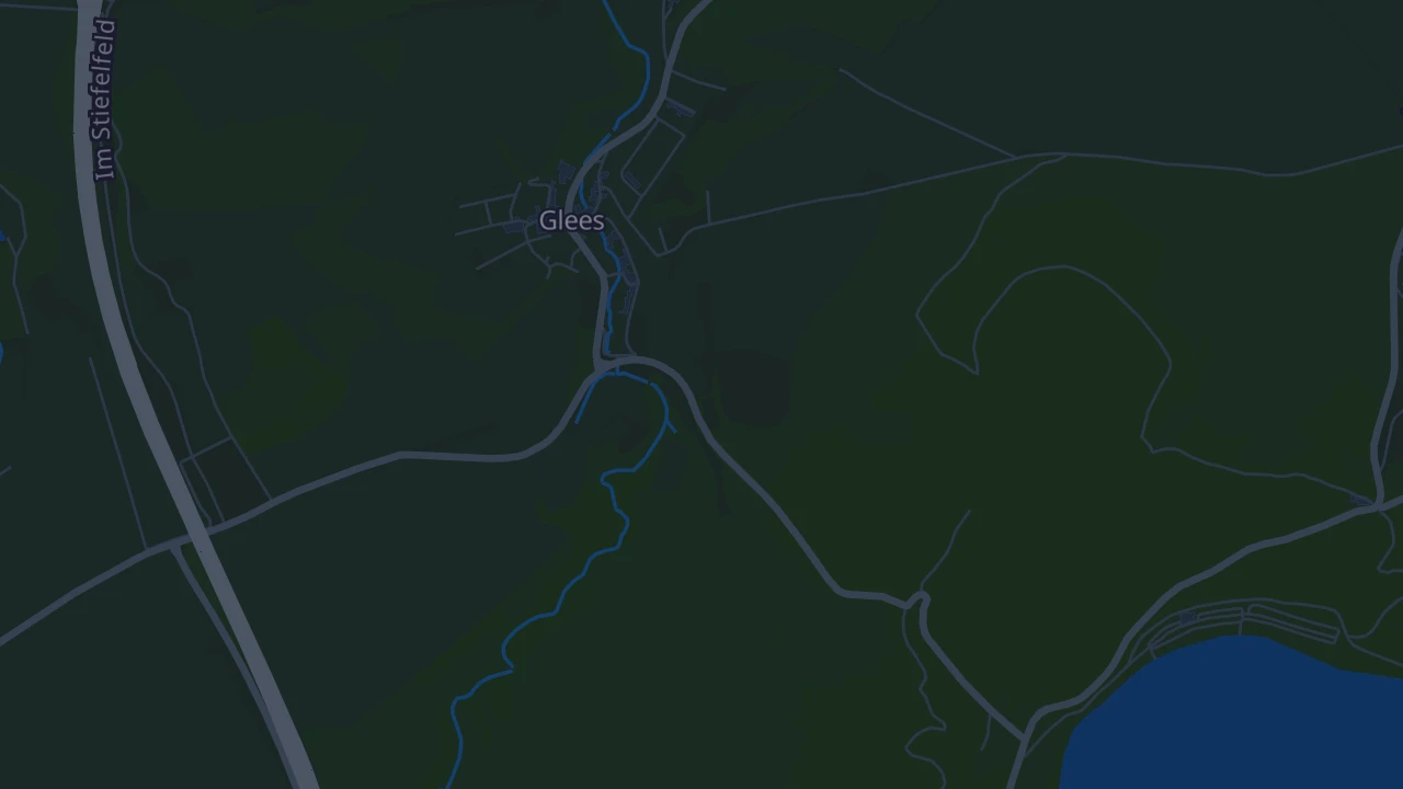 Karte von Glees