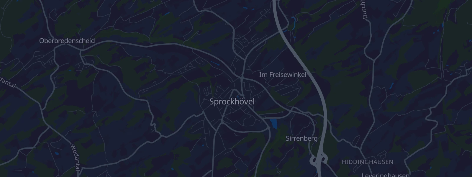 Karte von Sprockhövel