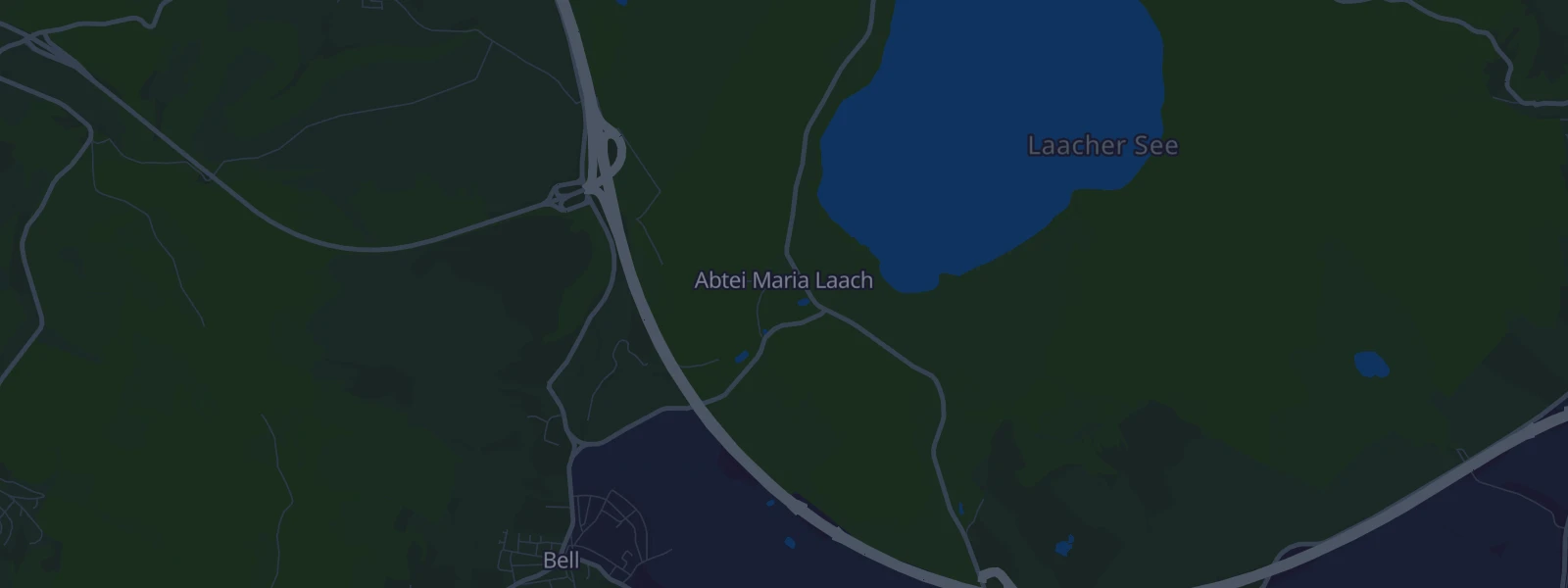 Karte von Glees